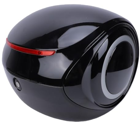 Cocoarm 32L Motorcycle Tail Box Top Case | Trunk Storage with Backrest & Reflective Strips for Scooters Motorcycles Electric Bikes ABS Water Dust Proof