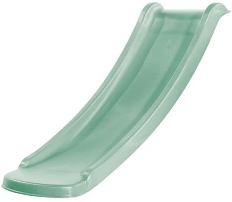 AXI Sky120 Rutsche Pastellgrün - 118 cm | Anbau Element für Kinder Spielturm/Spielhaus/Stelzenhaus | Anbaurutsche für Podesthöhe 60 cm