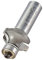 Trend Professional Bearing Guided Ovolo Router Cutter, 6.3mm Radius, 1/2 Inch Shank, 25.4mm Cut Diameter & 13mm Cut Length, Two Bearings, Tungsten Carbide Tipped, 46/130X1/2TC