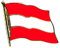 Pin Anstecker Flagge Fahne Oesterreich Österreich Nationalflagge Flaggenpin Badge Button Flaggen Clip Anstecknadel