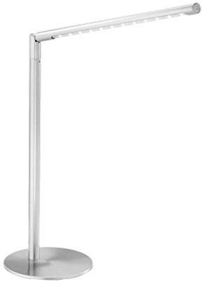 LeuchtenDirekt LED Tischleuchte DAWDA, stahl, 1xLED-Board/4,8W/3000K, Innenleuchte, IP20, Tastdimmer, schwenkbar, 11011-55