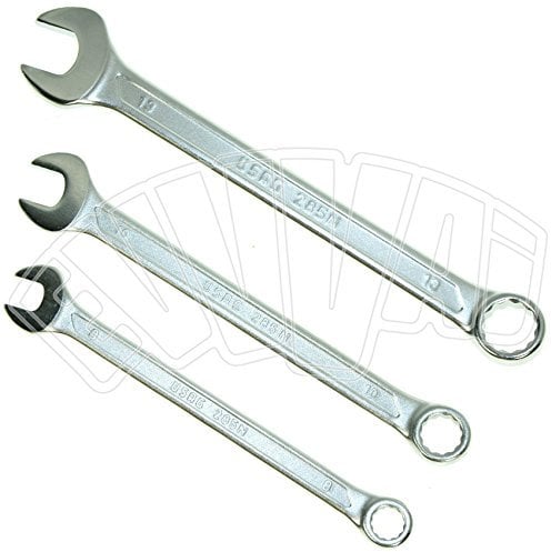 Juego de 3 llaves combinadas Usag 285 N. 8-10-13 para pernos llave fija + estrella