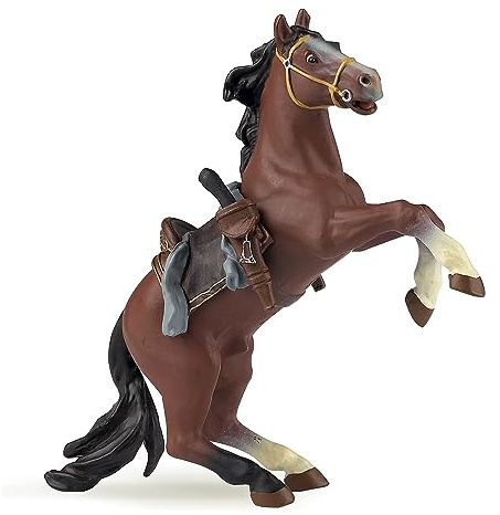 Papo - Realistic Musketeer Horse Figure - Ages 3+ - Historical Collection - Creative Play Musketeer Adventure - Gift Idea Toy for Girls and Boys
