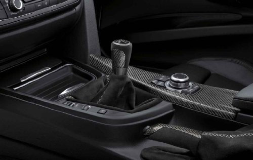 BMW M Performance Schaltknauf Carbon mit Alcantarabalg, Passend für 1er (F20,F21)