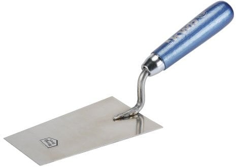 kwb Bern-Putzkelle rostfrei 140 mm, maurerkelle, Edelstahl, trapezkelle, glättekelle