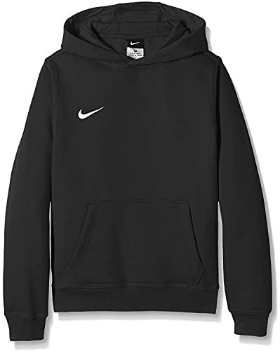 Nike Unisex Kinder Kapuzenpullover Team Club, Schwarz (Black/football White), XS