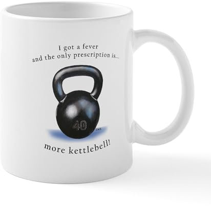 CafePress Prescription for Kettlebell Mug 11 oz (325 ml) Ceramic Coffee Mug
