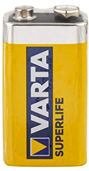 Batterie, SUPERLIFE, 9V-Block, VARTA