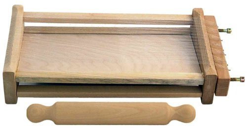 Eppicotispai Chitarra Pasta Cutter with 32cm/12.5-Inch Rolling Pin by Tomson Inc