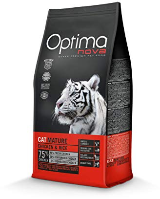 Optima nova Cat Adult Mature Chicken & Reis, 8000 g