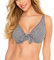 VIVISENCE Bikini Oberteil Damen Bügel Schleife Formend Stützfunktion 3203, Gestreift,95E