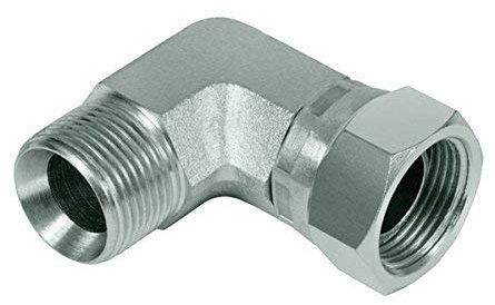 Raccord hydraulique, raccord coudé réglable 3/8.