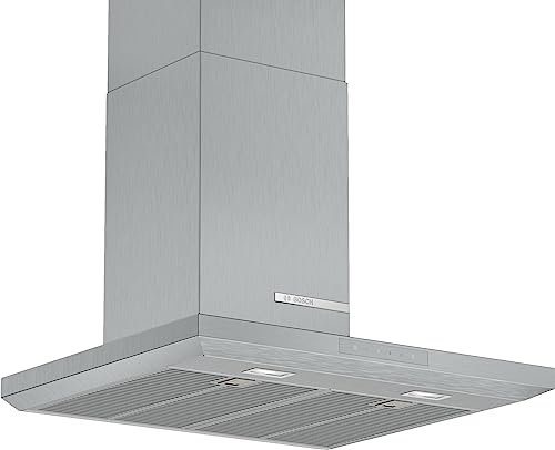 Bosch Serie 6 DWB67LM50 hotte 270 m³/h Intégré Acier inoxydable A - Hottes (270 m³/h, Conduit / Recirculation, A, A, B, 61 dB)