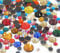 Perlin Hotfix 455 - Juego de piedras brillantes termoadhesivas 2 mm, 3 mm, 4 mm, 5 mm, 6 mm, 1200 unidades)