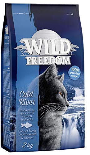 Wild Freedom Lachs Trockenfutter für Katzen, getreidefrei, Adult, 2 kg