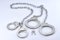 V-3050 Doppelschloss Hand- und Fußschelle/Double Lock Chain and Leg Model