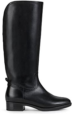 Geox D Felicity A, Stivali Donna, Nero (Black C9999), 35 EU