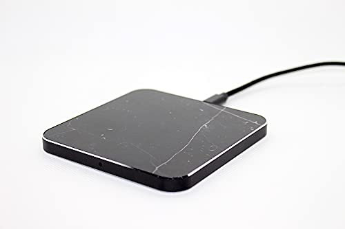 Marmortrend Kabelloses Laden Qi Fast Wireless Charger Ladestation aus echtem Marmor Ladegerät