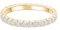 Lisandra Scott Eternity Ring Treasure 925 Sterlingsilber mit Zirkonia Kristall Damenring in Silber, Rosegold und Gold für Damen, Frauen mit Funkelnden Steinen Breit (60, Gold)