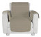 Italian Bed Linen TRENDY Sofabezug zweifarbig aus Mikrofaser, Taupe/Creme, 1 Platz
