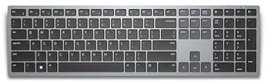 Dell KB700 Tastatur RF Wireless + Bluetooth AZERTY Belgisch Grau