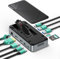 GiGimundo GAM2P9-V1 M.2 NVMe Docking Station - 10Gbps USB-C Hub NVMe, PD100W, HDMI 4K 60Hz, Ethernet, SD Card Reader, M.2 Hub for Laptop/Mac, Black