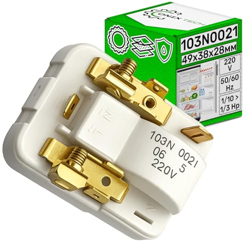 Start Relay 103N0021 for Danfoss to Protect Motor Compressor of Fridge | Warranty 5 Years - ONIX TECH