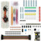 For Arduino Compatible 830 Breadboard Kit Including Power Module, Diodes, Transistors, and More Components