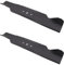 2x 46cm 92cm Rasentraktor Messer SATZ MTD/OBI CMI 91-12