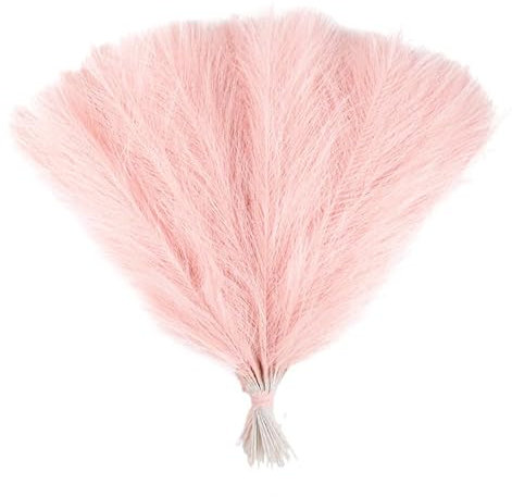 Pampas Secas Decoracion Ramo de hierba de pampa artificial, 15/30 piezas, planta falsa, flores secas simuladas, decoración de bodas, fiestas, for el hogar, dormitorio, jarrón Pampas Secas Grandes(F02,