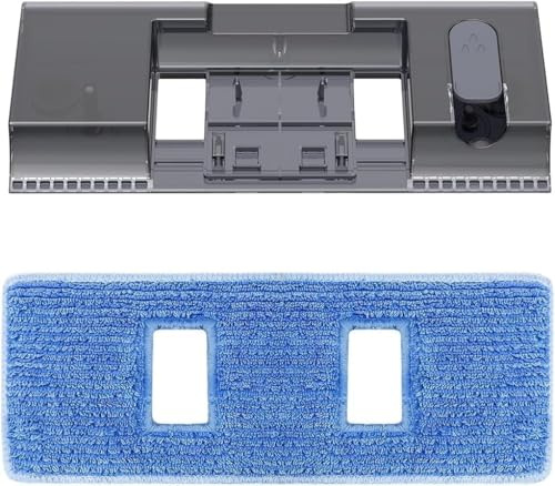 Vexilar Replacement Tank and Mop Pad Set - Includes 1 Tank and 3 Mop Pads - Compatible with Vexilar V12 Cordless Vacuum Cleaner