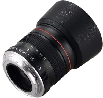 Objectif Portrait EF 85 mm f/1.8 Plein Format à Mise au Point Manuelle, Compatible avec Les appareils Photo Canon EOS 600D, 550D, 700D, 1300D, 6D et 7D.(F)