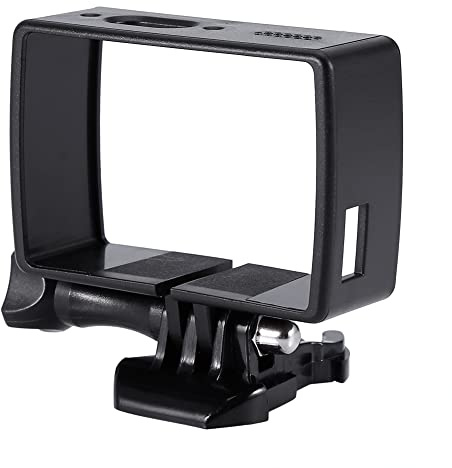 Rcniso Custodia Protettiva con Telaio e Adattatore di Montaggio per YI 4K - Facile Accesso a Porte e Pulsanti, Materiale ABS Leggero -, 1,06 Once - Adatto per Utenti di Action Cam Sportive
