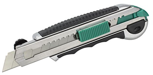 wolfcraft Profi-Abbrechklingen-Messer 18 mm I 4136000 I Messer für hohe Beanspruchung