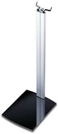 Beurer Zubehörset für die BF 100 und BF 105 Diagnosewaagen, Profiset mit Aluminiumstele und Glassockel, für hohen Komfort während der Messung, Black