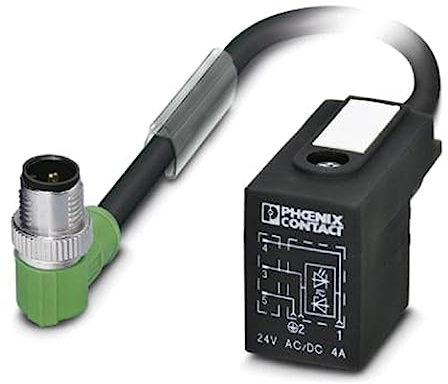 Phoenix Contact SAC konfektioniertes Sensorkabel 3-adrig Stecker/DIN 43650 Form B, Länge 600mm