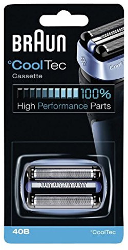 Braun 40B Ersatzklingenkopf für CoolTec-Rasierer