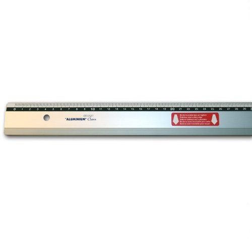 Schneidlineal mit Stahlkante 80 cm