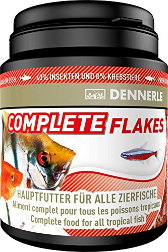 Dennerle Complete Flakes 200 ml - Hauptfutter für alle Zierfische in Flakes-Form