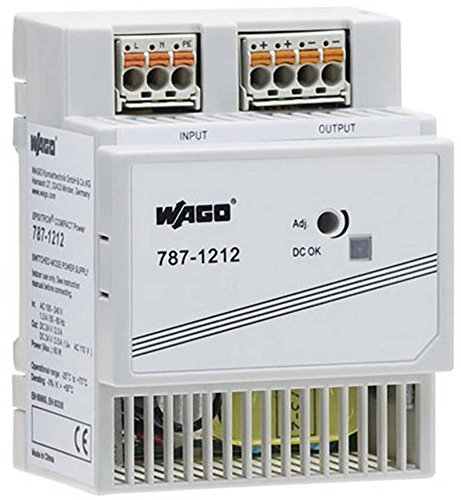 Wago 787-1212 Netzteil, 60 W, 85-264 V, 47-63 Hz, 1,5 A, Passiv, 60 ms
