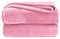 heimtexland Kuscheldecke flauschig Flanell Wohndecke warm Oekotex Tagesdecke Überwurf Sofadecke fusselfrei Fleecedecke Super Soft XL Decke 150x200 cm Typ380 Rosa