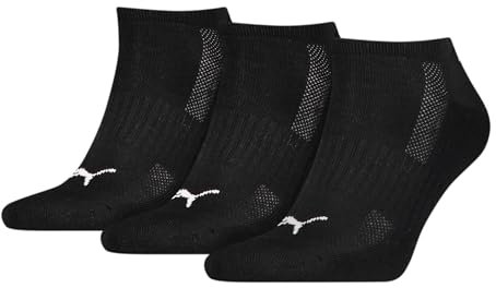 Puma Unisex Sneaker Socken, Schwarz, 39/42 (3er Pack)