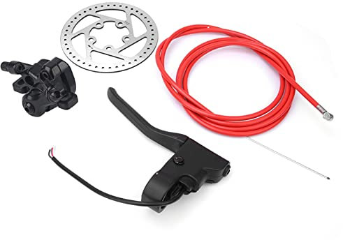 scheibenbremse e scooter,e roller bremsscheibe hitway,xiaomi scheibenbremse,Elektroroller-Scheibenbremse, Metall-Scheibenbremsen-Gerätesatz Bremsleitungsgriff Elektroroller-Bremszubehör für M36