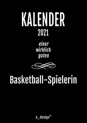 Kalender 2021 für Basketball-Spieler / Basketball-Spielerin: DIN A4 Tagesplaner / Wochenplaner / Terminkalender für das ganze Jahr: Termin-Planer / ... von 7 bis 21 Uhr (4 Termine pro Stunde)
