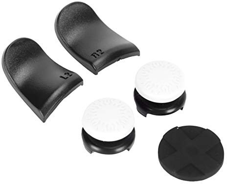 Thumb Stick Grip Set for Controller - 5-in-1 Joystick Covers & Trigger Extenders