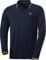 Chiemsee Herren Poloshirt Langarm, 100% Baumwolle, bequemes Polo mit lässigem Kragen, leichtes Langarmshirt, atmungsaktiv & luftdurchlässig, Marine, Gr. XL