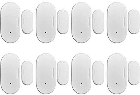 IGUATU 8X Tuya Zigbee Door and Window Sensor Smart Automation Security Protection Smartlife APP Alarm Remote Real-Time Push