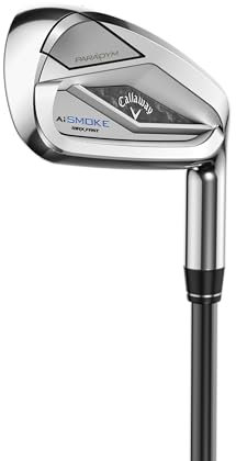Callaway Golf Paradym AI Smoke Max Fast Individual Iron (Right Hand, Graphite, Ladies, Gap Wedge)