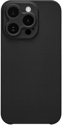 Latercase Schutzhülle für iPhone 15 Pro, strapazierfähig, dünn, 0,6 mm Aramidfaser, präziser Laserschnitt, vollständiger Kameraschutz, rutschfeste, matte Oberfläche, kompatibel mit iPhone 15 Pro