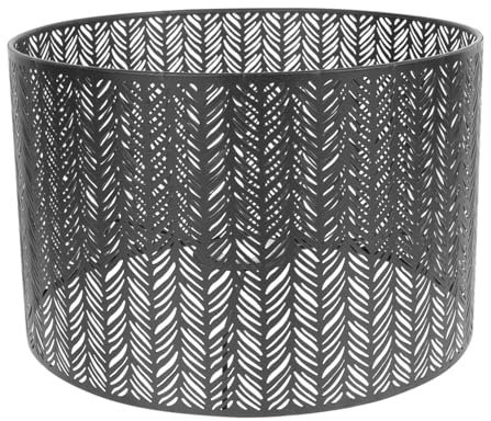 ARTIBETTER Wire Mesh Lamp Shade Ceiling Light Fixture 1pc Lampshade E27 Shield Wrought Iron Outdoor Black Mesh Light Shade Black Mesh Lamp Shade